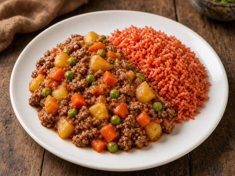 Picadillo de Res con Papas al Estilo Casero